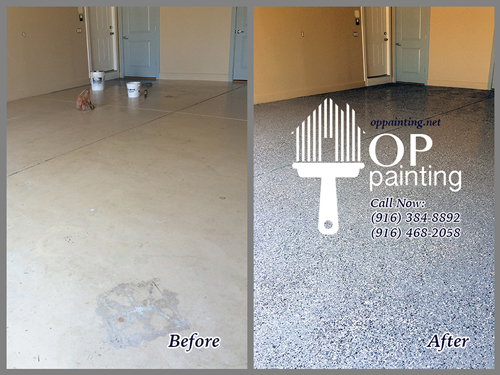 OP Painting Epoxy Coated Concrete Floors