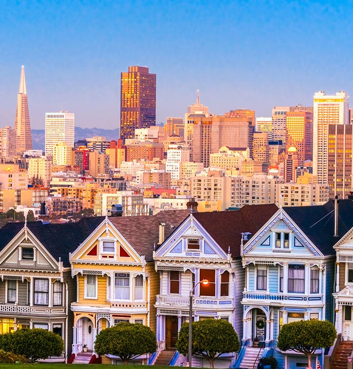San Francisco Colorful Houses