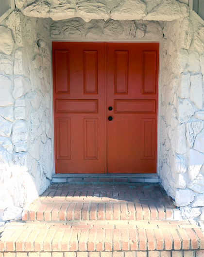 OP Painting Basement Door Painting